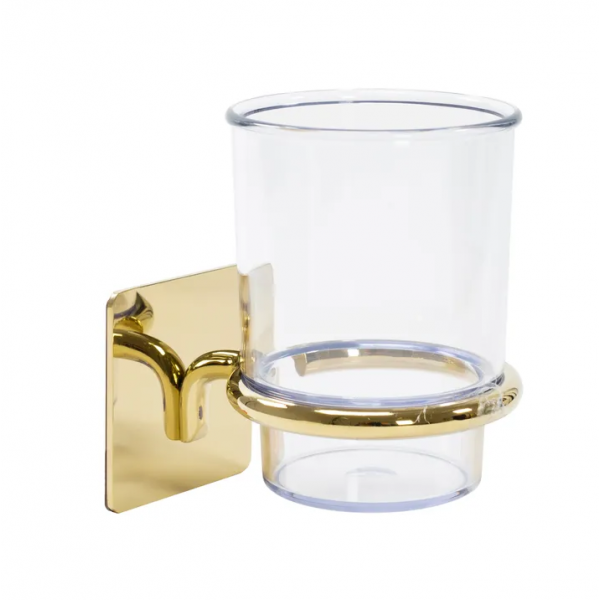 Склянка для зубних щіток REA 322189 GOLD золота *
