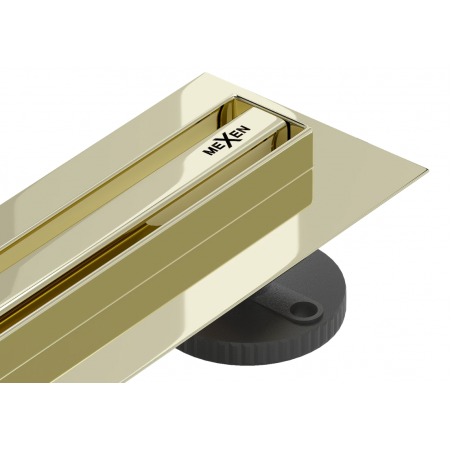 Трап для душу MEXEN FLAT 80 SLIM GOLD 360 ° золотий