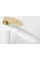 Змішувач для раковини (умивальника) REA ORBIT WHITE GOLD високий