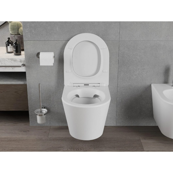 Підвісний унітаз MEXEN RICO WHITE SUPER SLIM білий