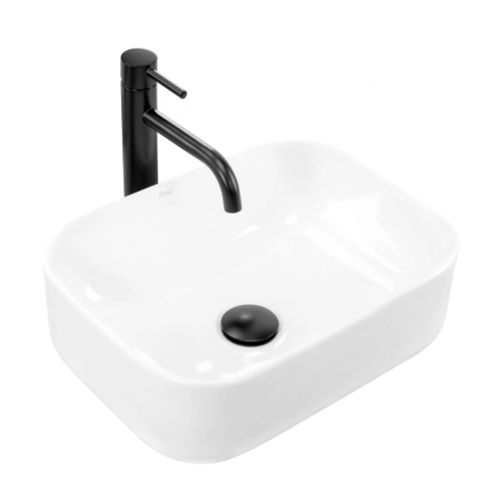Умивальник (раковина) REA DEMI MINI WHITE білий накладний