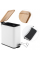 Кошик для сміття YOKA MOBY WHITE BAMBOO 5л.