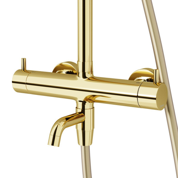 Душовий гарнітур CORSAN LUGO GOLD з виливом *