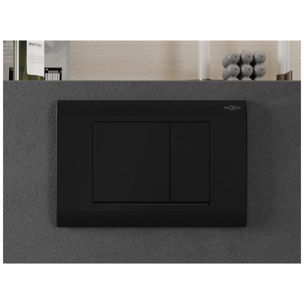 Кнопка змиву для інсталяції MEXEN FENIX 01 BLACK