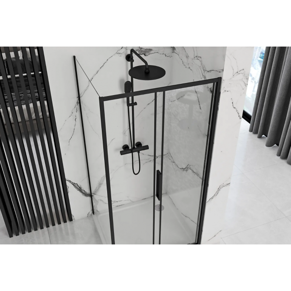 Душова кабіна REA RAPID SLIDE 80x130 BLACK