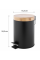 Кошик для сміття YOKA BIN BLACK BAMBOO 3л. для ванної кімнати