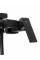 Змішувач для ванни та душу REA FENIX BLACK чорний настінний з виливом