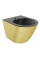 Підвісне біде MEXEN LENA BRUSHED GOLD BLACK MATT