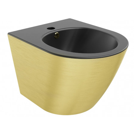 Підвісне біде MEXEN LENA BRUSHED GOLD BLACK MATT