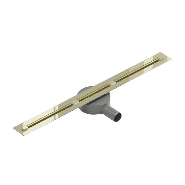 Трап для душу MEXEN FLAT 60 SUPER SLIM GOLD 360 ° золотий