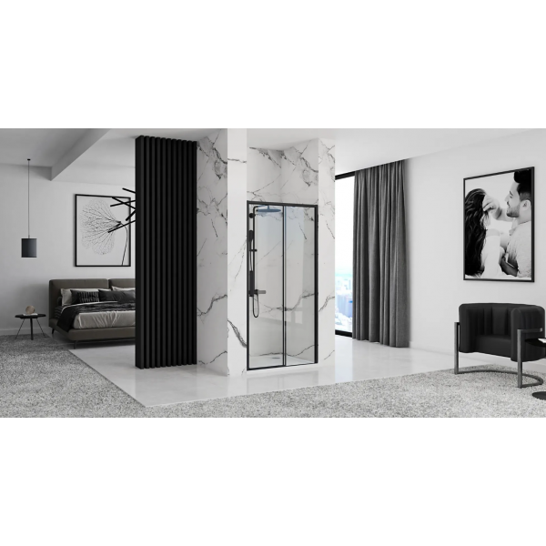 Душові двері REA RAPID SLIDE 130 BLACK