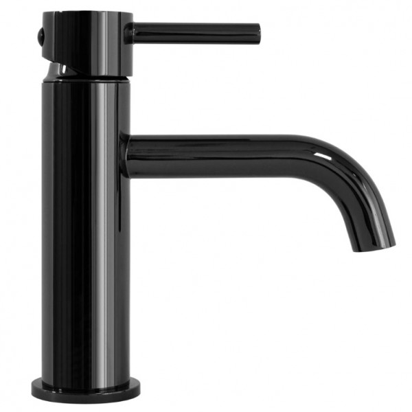 Змішувач для раковини (умивальника) REA LUNGO BLACK GLOSSY чорний *