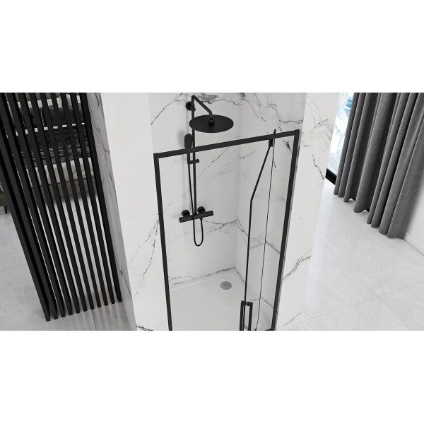 Душові двері REA RAPID SWING 70 BLACK