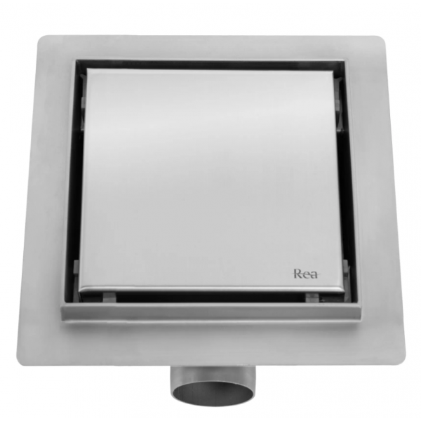 Трап для душу REA NEO 15X15 NICKIEL BRUSHED