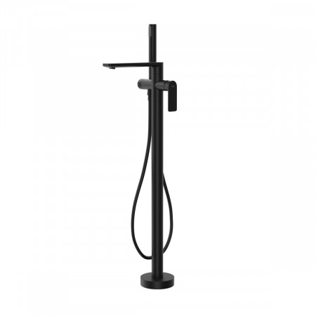 Змішувач для ванни CORSAN TRINO BLACK MATT підлоговий *