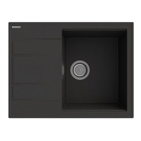 Кухонна мийка GRANITAN LUGO BLACK чорна *