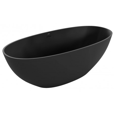 Ванна окрема MEXEN BARI 165х75 BLACK MATT з штучного каменю