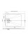Душовий піддон MEXEN HUGO 140x90 GREY