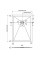 Душовий піддон MEXEN STONE+ 120x80 BLACK