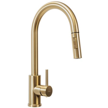 Змішувач для кухні REA FRESH BRUSHED GOLD золотий матовий
