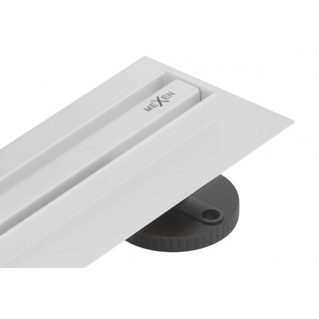 Трап для душу MEXEN FLAT 60 SLIM WHITE 360° білий