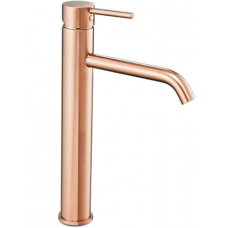 Змішувач для раковини (умивальника) REA LUNGO ROSE GOLD золото рожеве