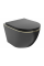 Підвісний унітаз MEXEN LENA BLACK MATT GOLD EDGE *