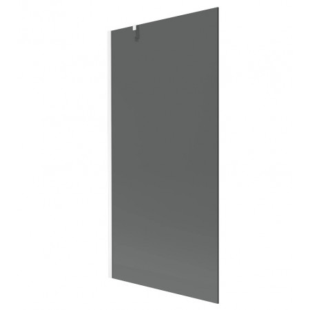 Шторка для ванни MEXEN NEXT 90 GRAPHITE WHITE постійна