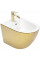 Підвісне біде REA CARLO MINI GOLD WHITE