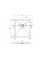 Душовий піддон MEXEN STONE+ 90x80 WHITE