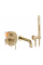 Змішувач для ванни та душу REA LUNGO GOLD + BOX прихованого монтажу