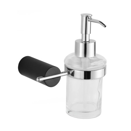 Дозатор рідкого мила MEXEN ARON BLACK CHROME 180 мл. *