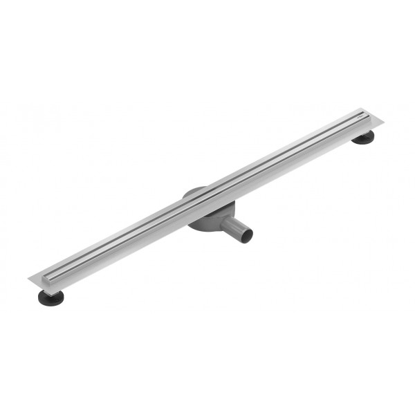 Трап для душу MEXEN FLAT 180 SLIM 360° сталь