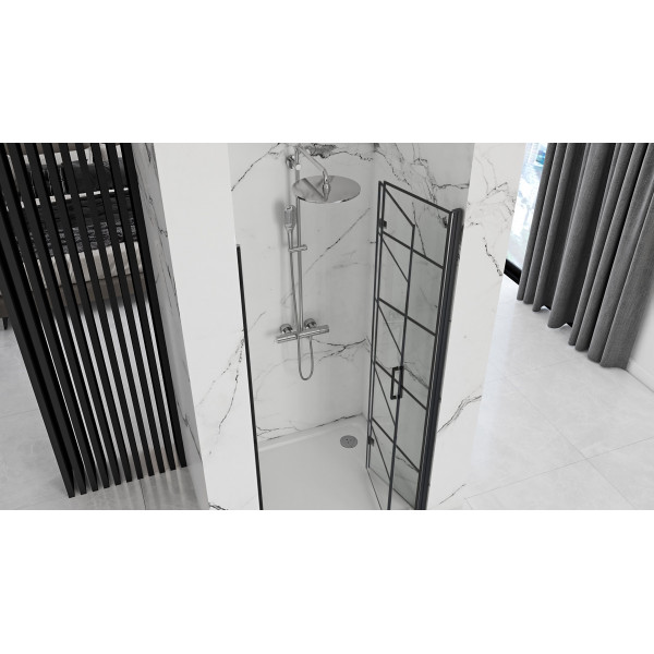 Душові двері REA MOLIER 80 BLACK