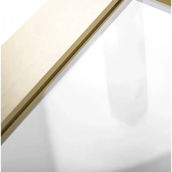 Душова стінка REA AERO 90 BRUSHED GOLD