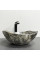Умивальник (раковина) VBI RONTA DARK GREY STONE MATT накладний