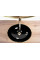 Умивальник (раковина) REA SOFIA BRUSHED GOLD BLACK накладний *