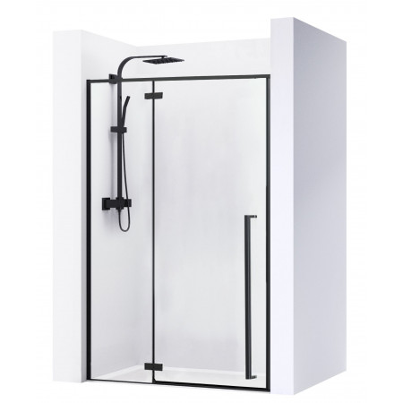 Душові двері REA FARGO 120 BLACK MATT
