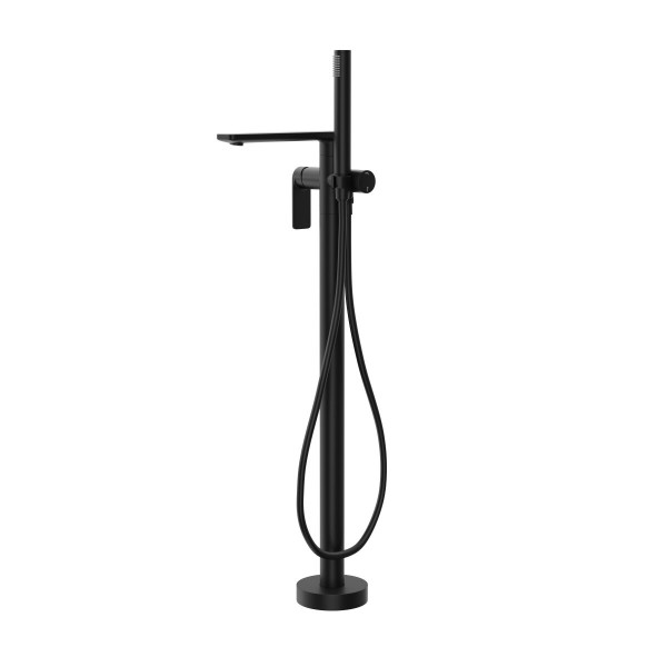 Змішувач для ванни CORSAN TRINO BLACK MATT підлоговий *