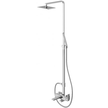 Душовий гарнітур KOHLMAN SAXO CHROME з виливом