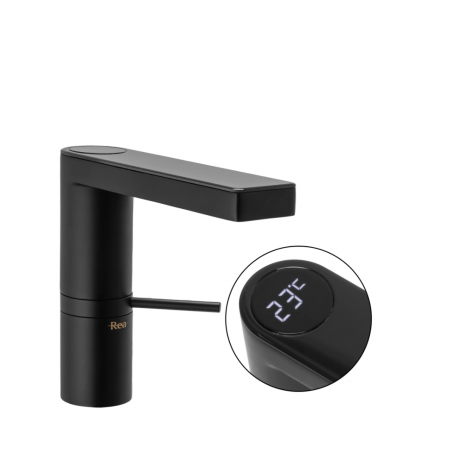 Змішувач для раковини (умивальника) REA AMAR LCD BLACK чорний *