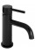 Змішувач для раковини (умивальника) REA LUNGO BLACK GLOSSY чорний *
