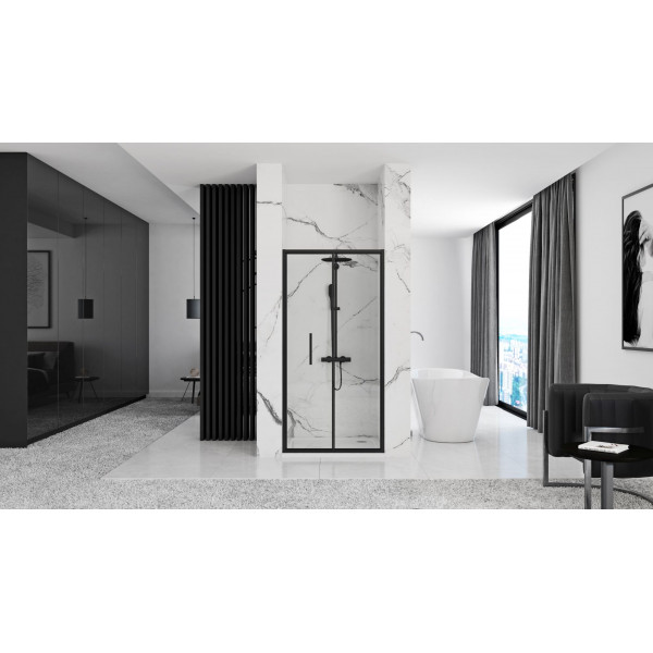 Душові двері REA RAPID FOLD 100 BLACK