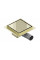 Трап для душу MEXEN FLAT 12х12 GOLD золотий квадратний