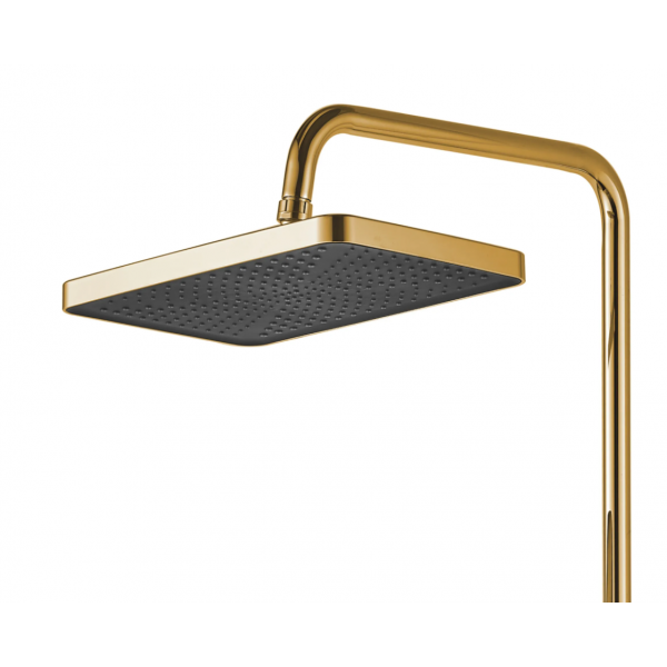 Душовий гарнітур REA HELIX GOLD золотий з виливом