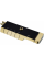 Душовий гарнітур REA ROB BRUSHED GOLD матове золото з термостатом та виливом