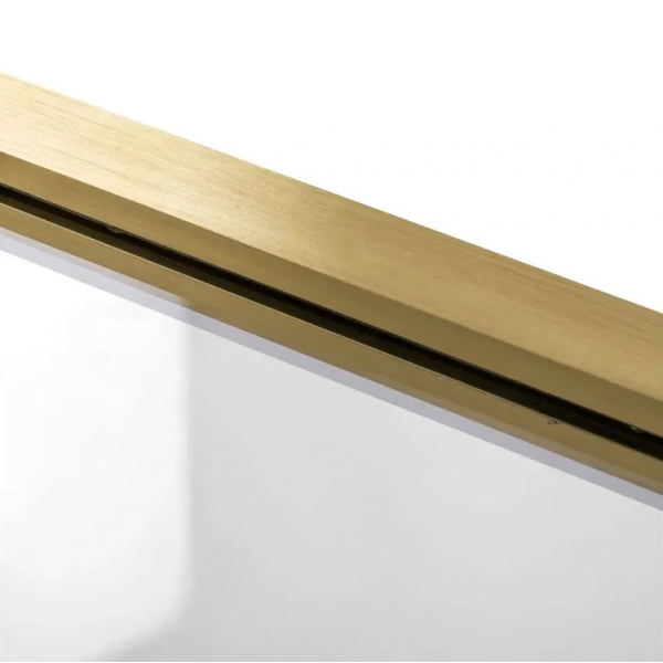 Душова стінка REA AERO 90 BRUSHED GOLD