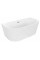 Ванна пристінна MEXEN OVAL 170x80 WHITE акрилова