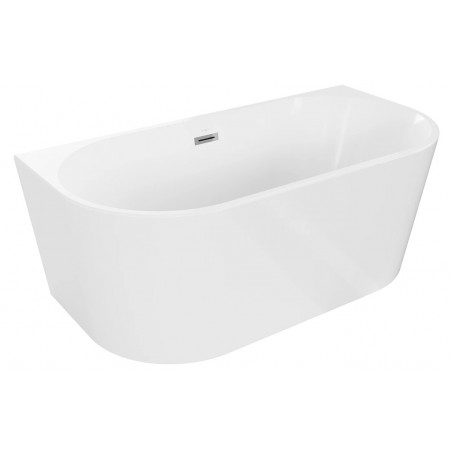 Ванна пристінна MEXEN OVAL 170x80 WHITE акрилова