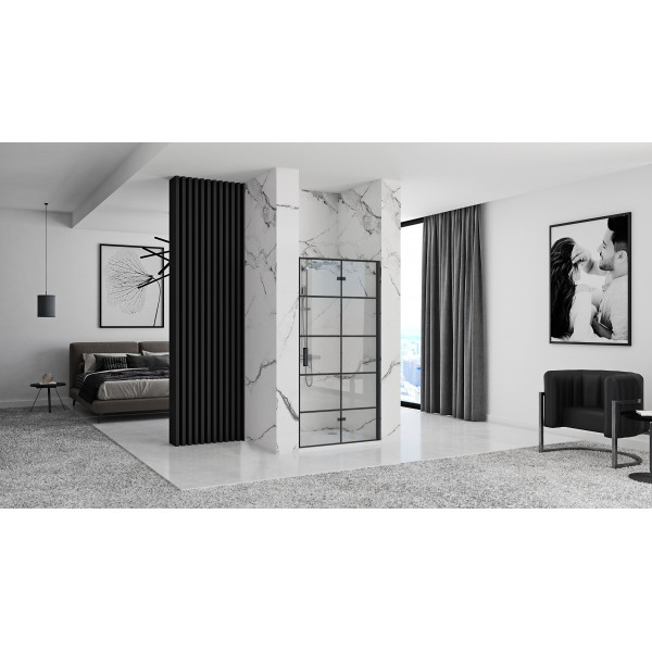Душові двері REA MOLIER 80 BLACK
